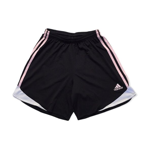 🔃Adidas Pink 3 Stripe Clima Cool Athletic Shorts - Picture 1 of 7